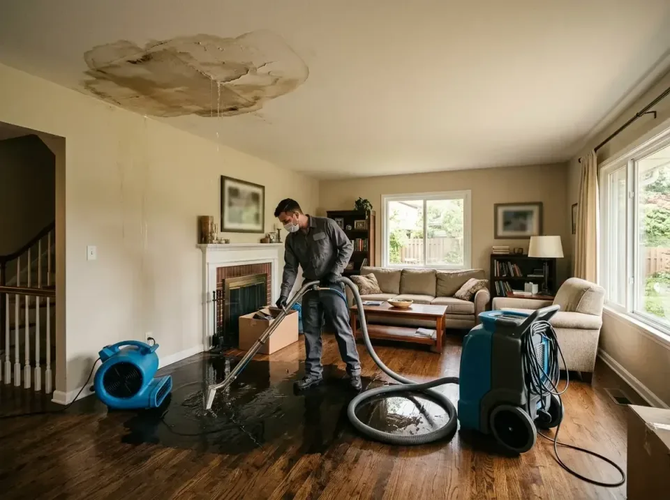 attic-pipe-burst-ceiling-drip-008 — frequently asked questions, Water Damage Restoration & Carpet Care in Jacksonville, AL